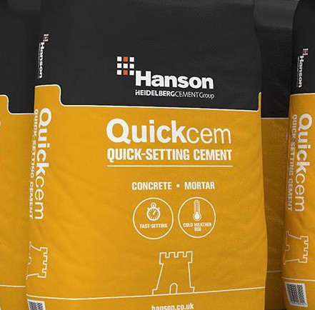 QUICKCEM 25KGS BAGS - CASTLE [RAPID HARD]  HCPCTB0