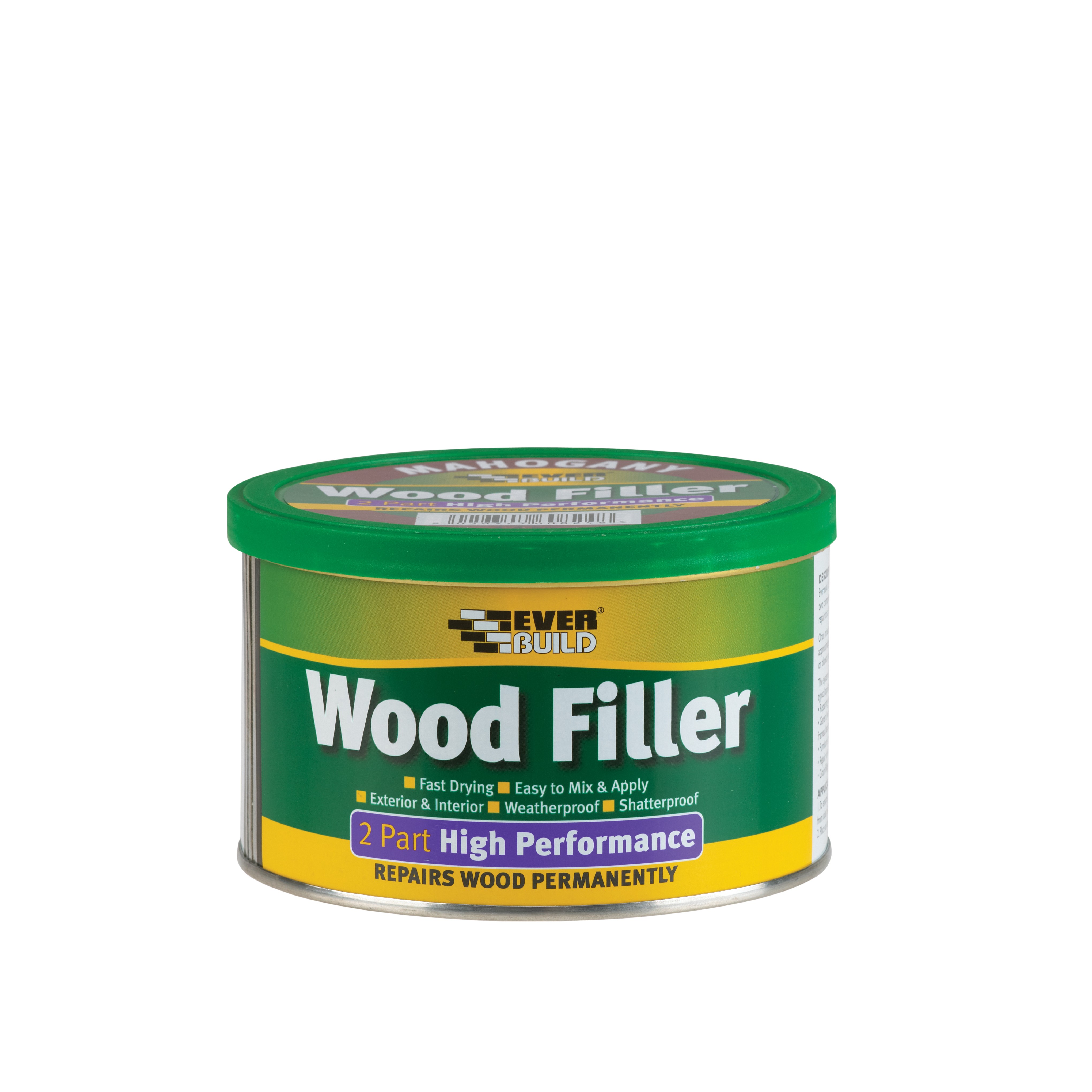SikaEverbuild 2Part Medium Wood Filler 500g [EVB2PMED05]
