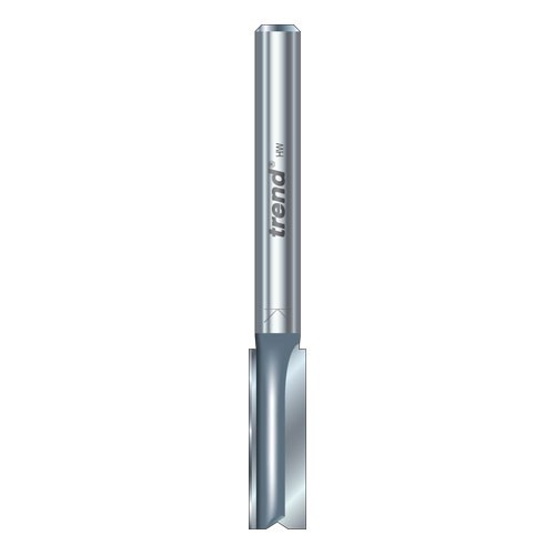 Trend 3/43X1/4TC  Two flute cutter 8 mm diameter OL 70mm shank 1/4"  TR343X14TC