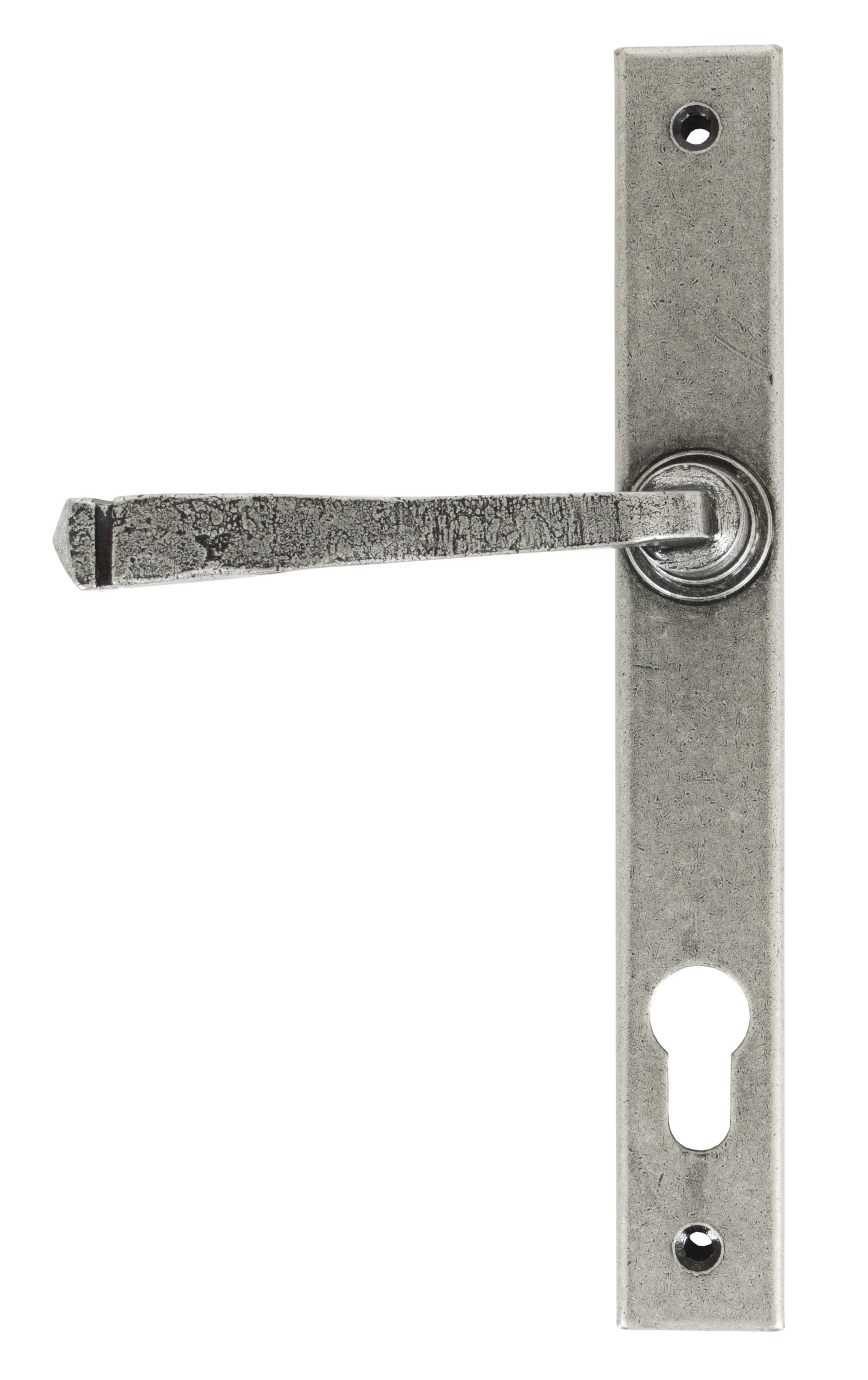 ANVIL - Avon Slimline Lever Espag. Lock Set - Pewter Patina  Anvil33034