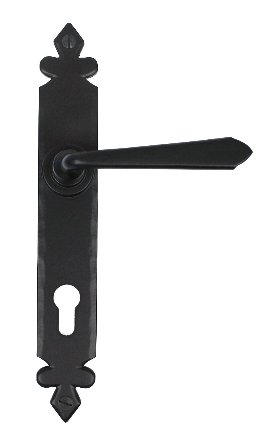 ANVIL - Black Cromwell Lever Espag. Lock Set  Anvil33067