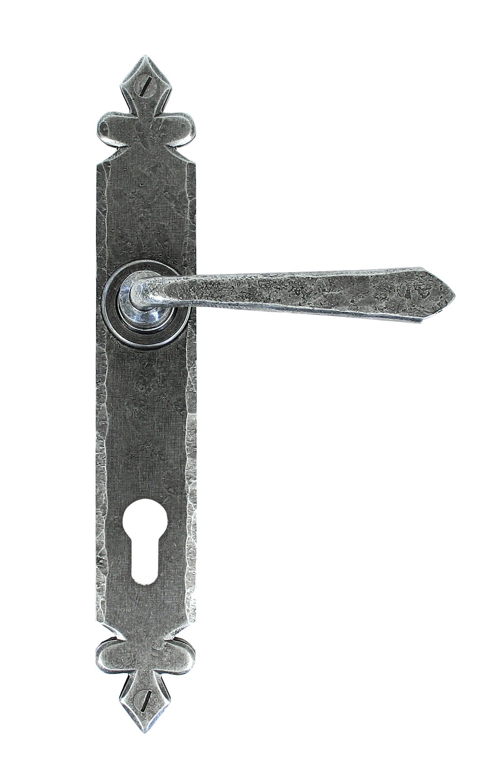 ANVIL - Pewter Cromwell Lever Espag. Lock Set  Anvil33068