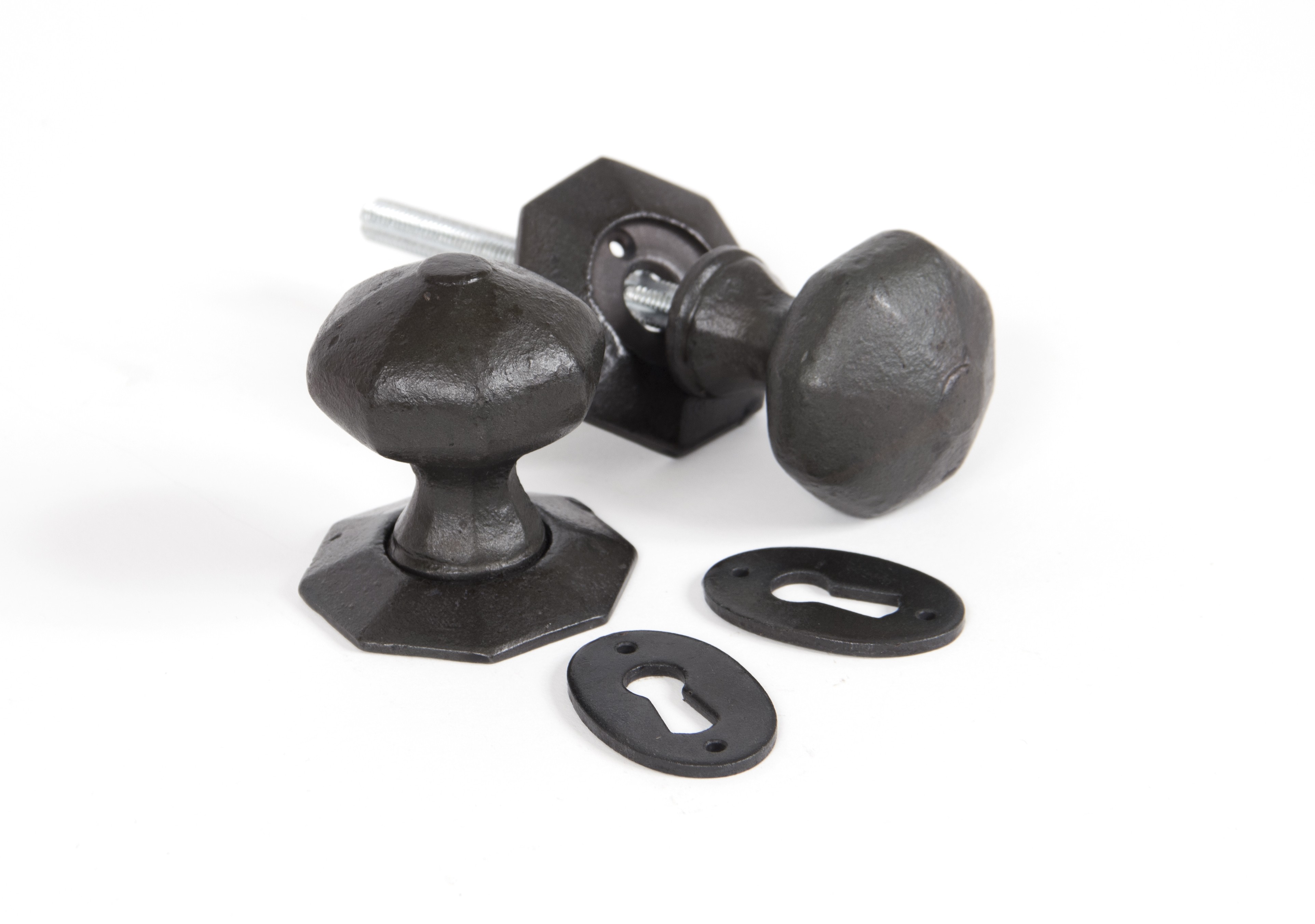 ANVIL - Beeswax Octagonal Mortice/Rim Knob Set  Anvil33228