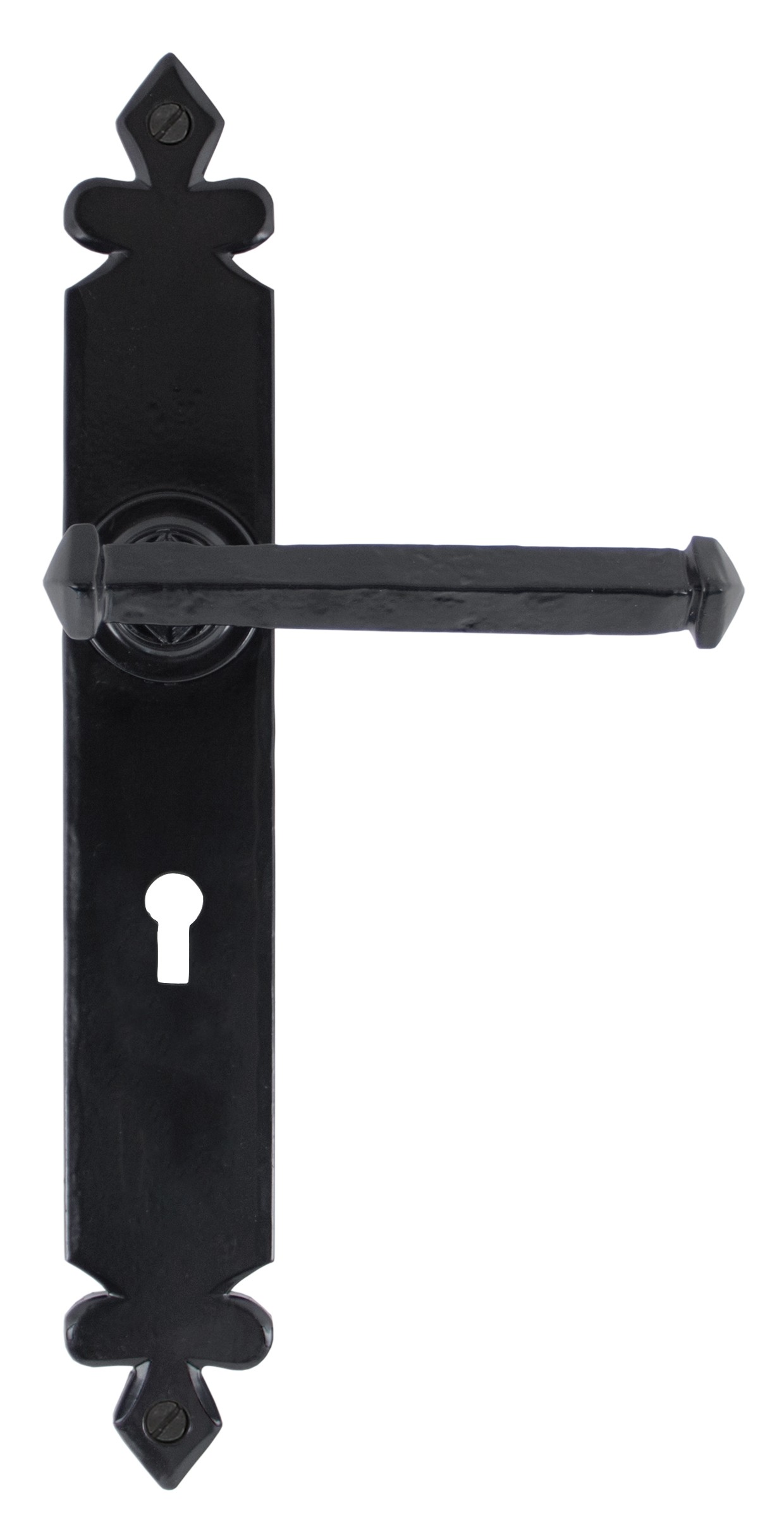 ANVIL - Black Tudor Lever Lock Set  Anvil33247