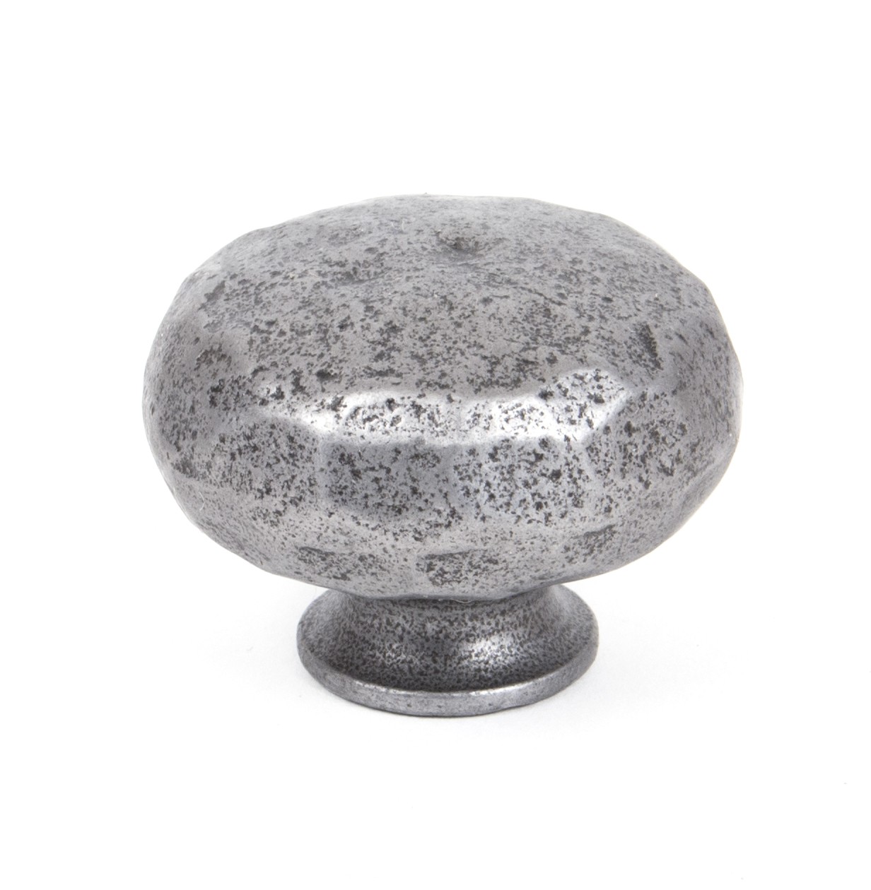 ANVIL - Natural Smooth Hammered Knob - Large  Anvil33359