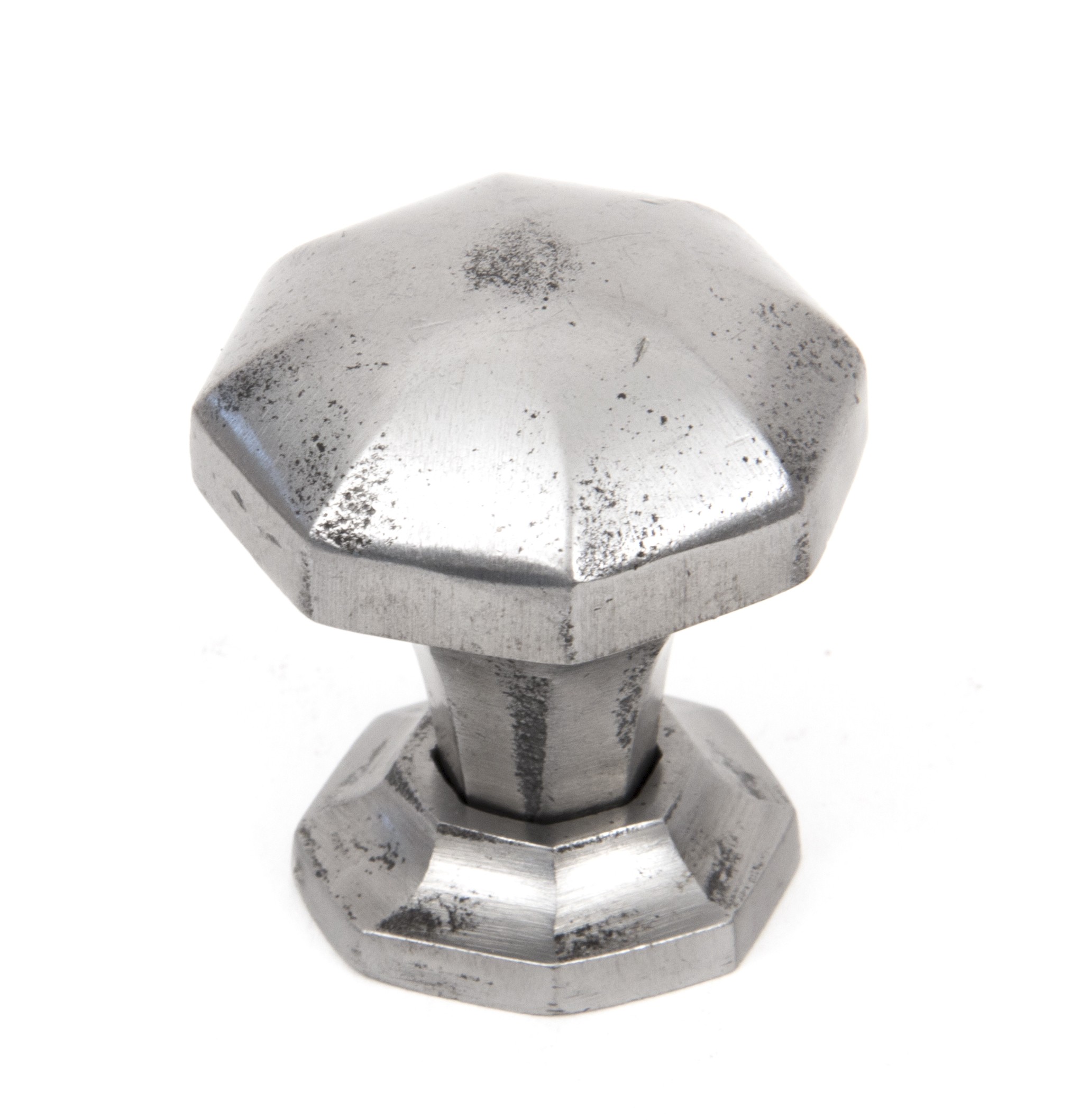 ANVIL - Natural Smooth Octagonal Cabinet Knobs - Small  Anvil33366