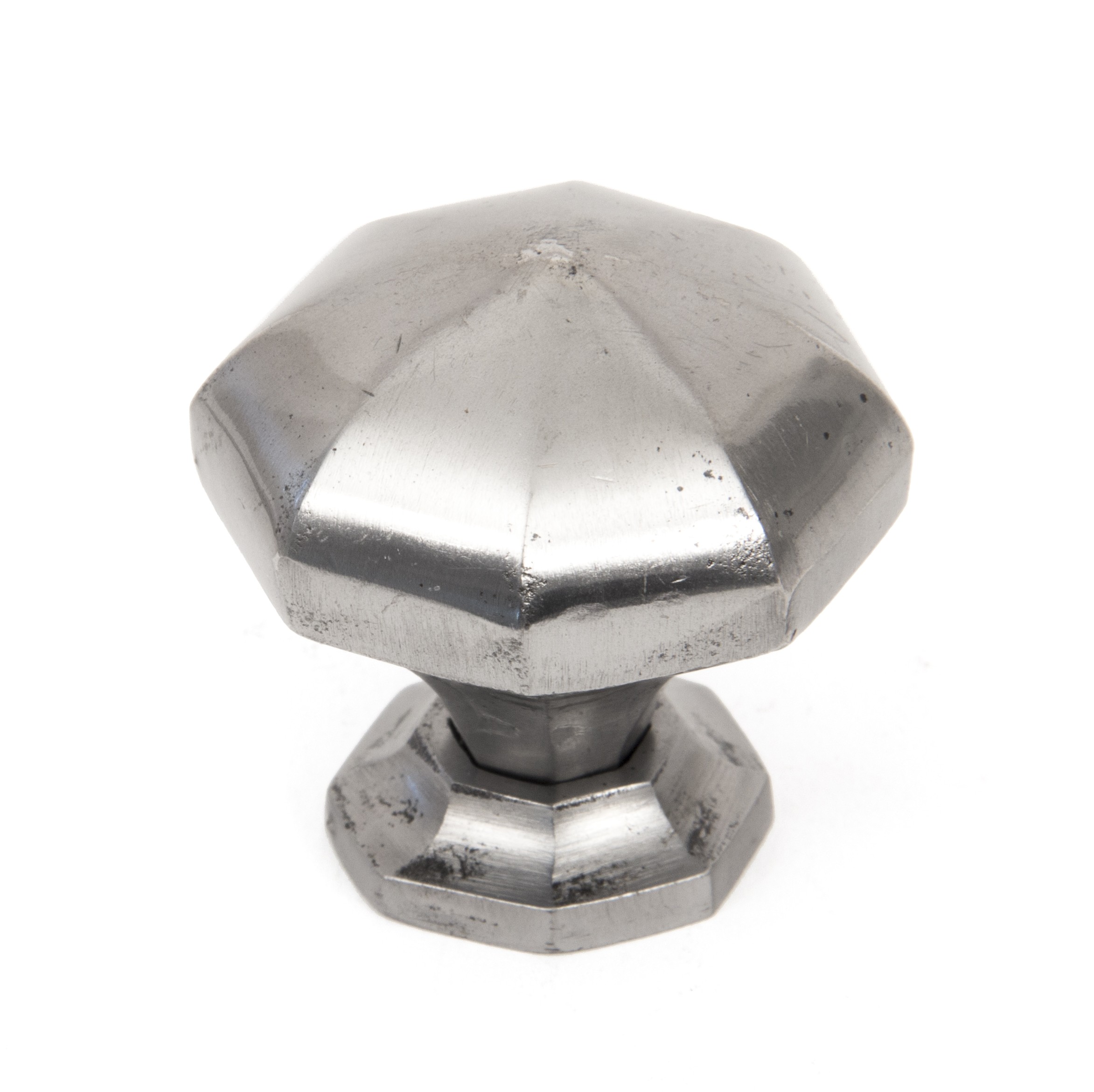 ANVIL - Natural Smooth Octagonal Cabinet Knobs - Large  Anvil33367