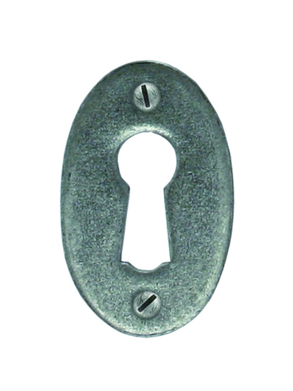 ANVIL - Pewter Oval Escutcheon  Anvil33665