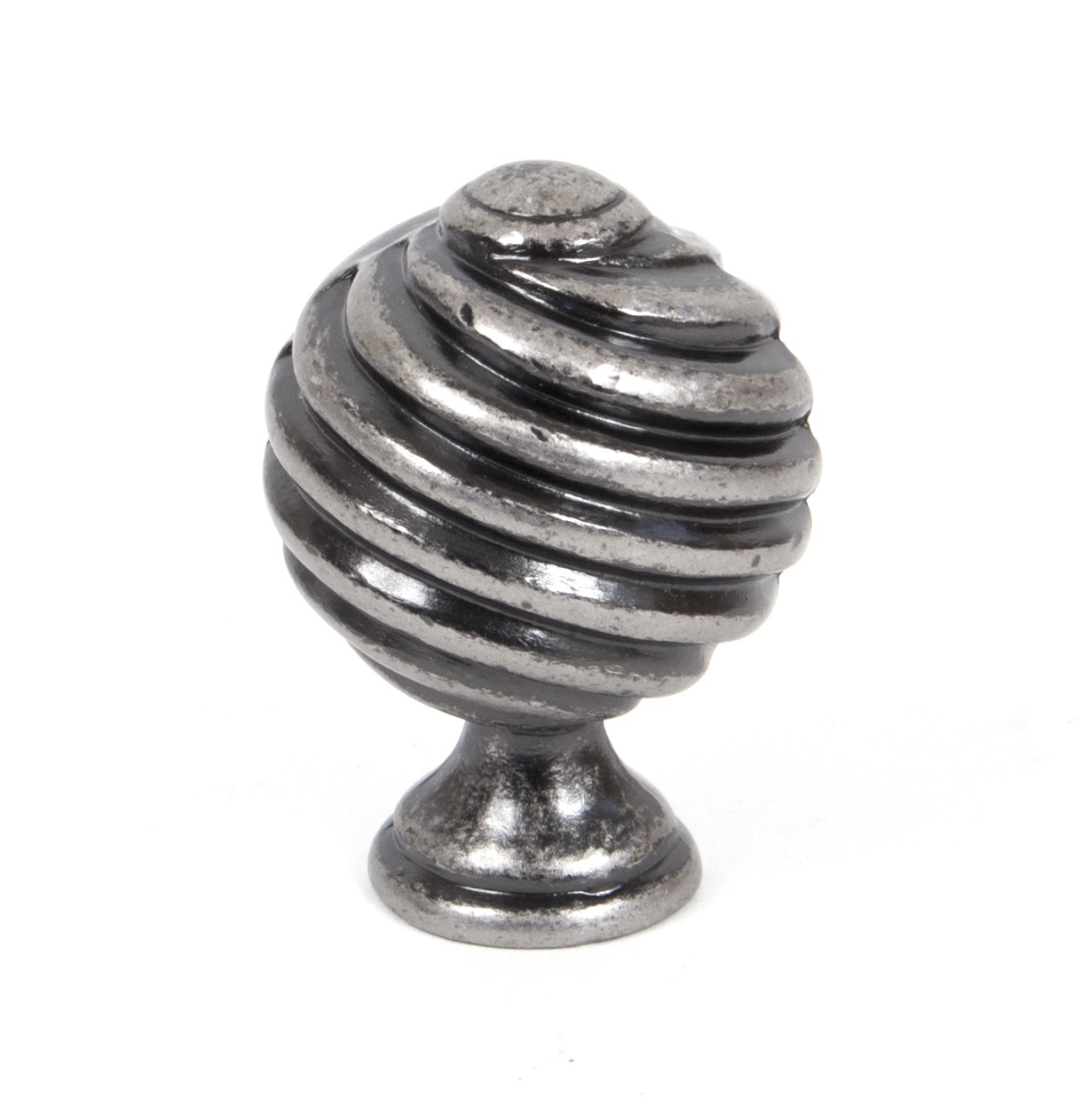 ANVIL - Pewter Patina Twist Knob  Anvil33691