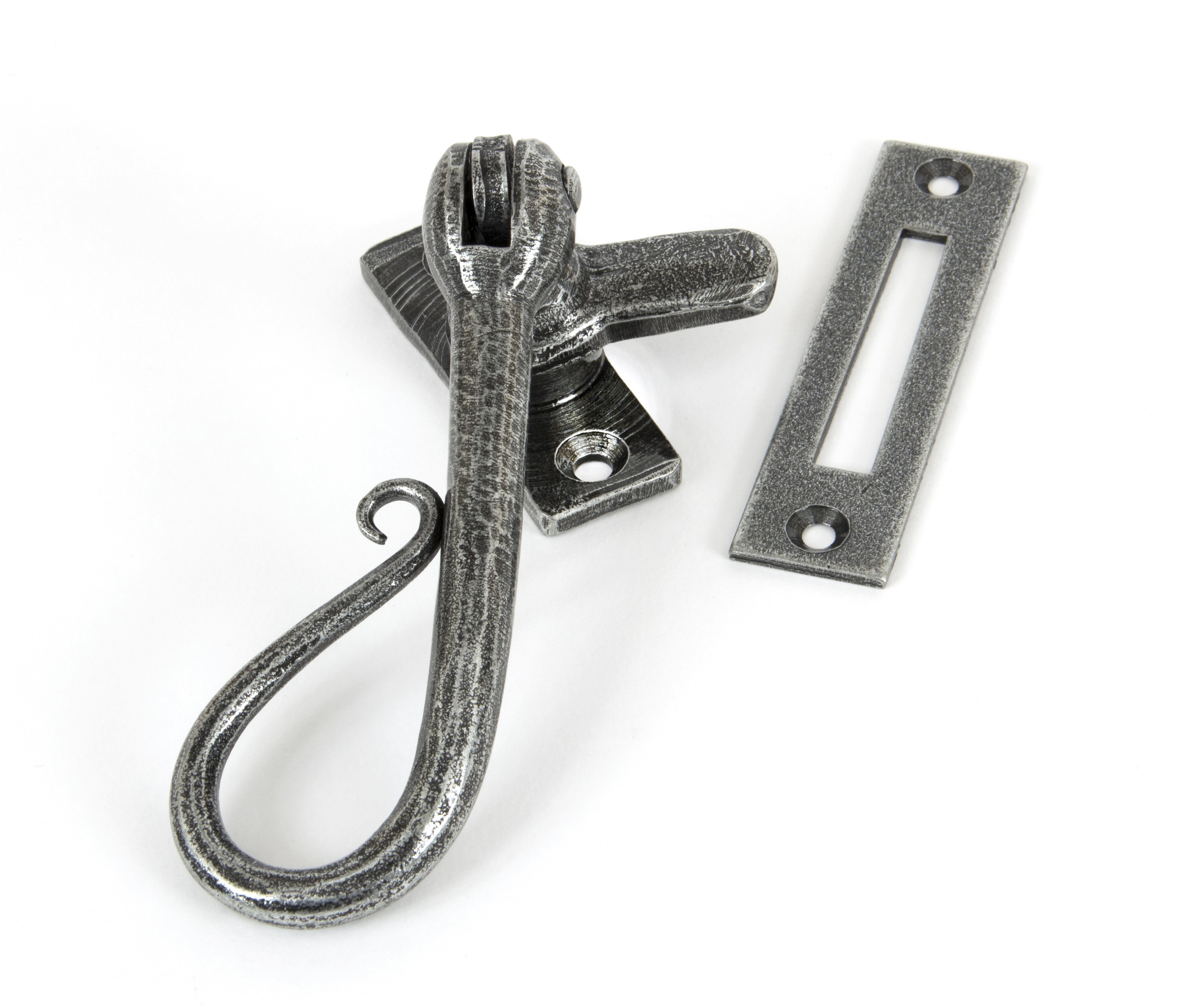 ANVIL - Pewter Shepherd's Crook Fastener  Anvil33727