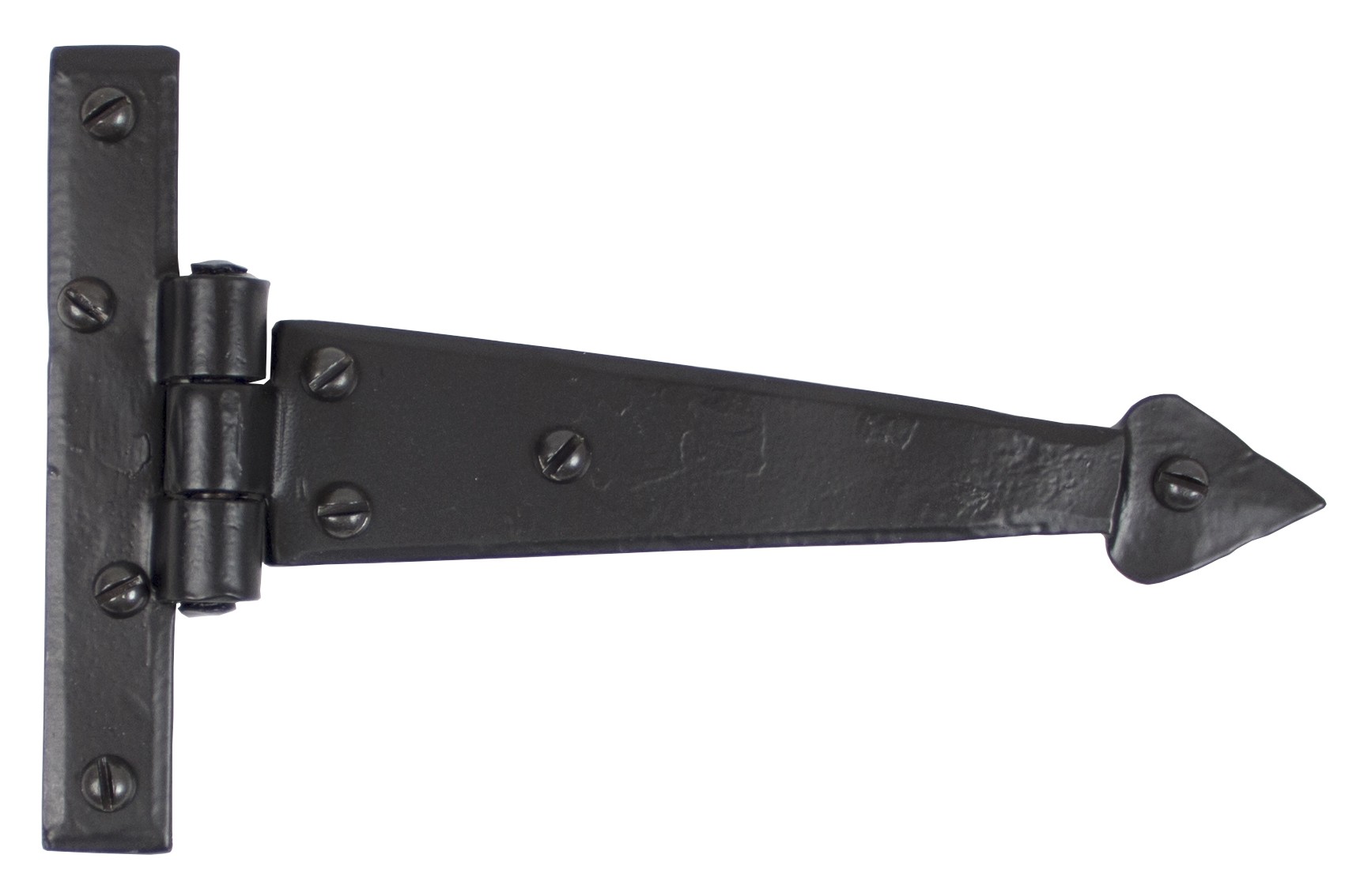 ANVIL - Black 6'' Arrow Head T Hinge (pair)  Anvil33972