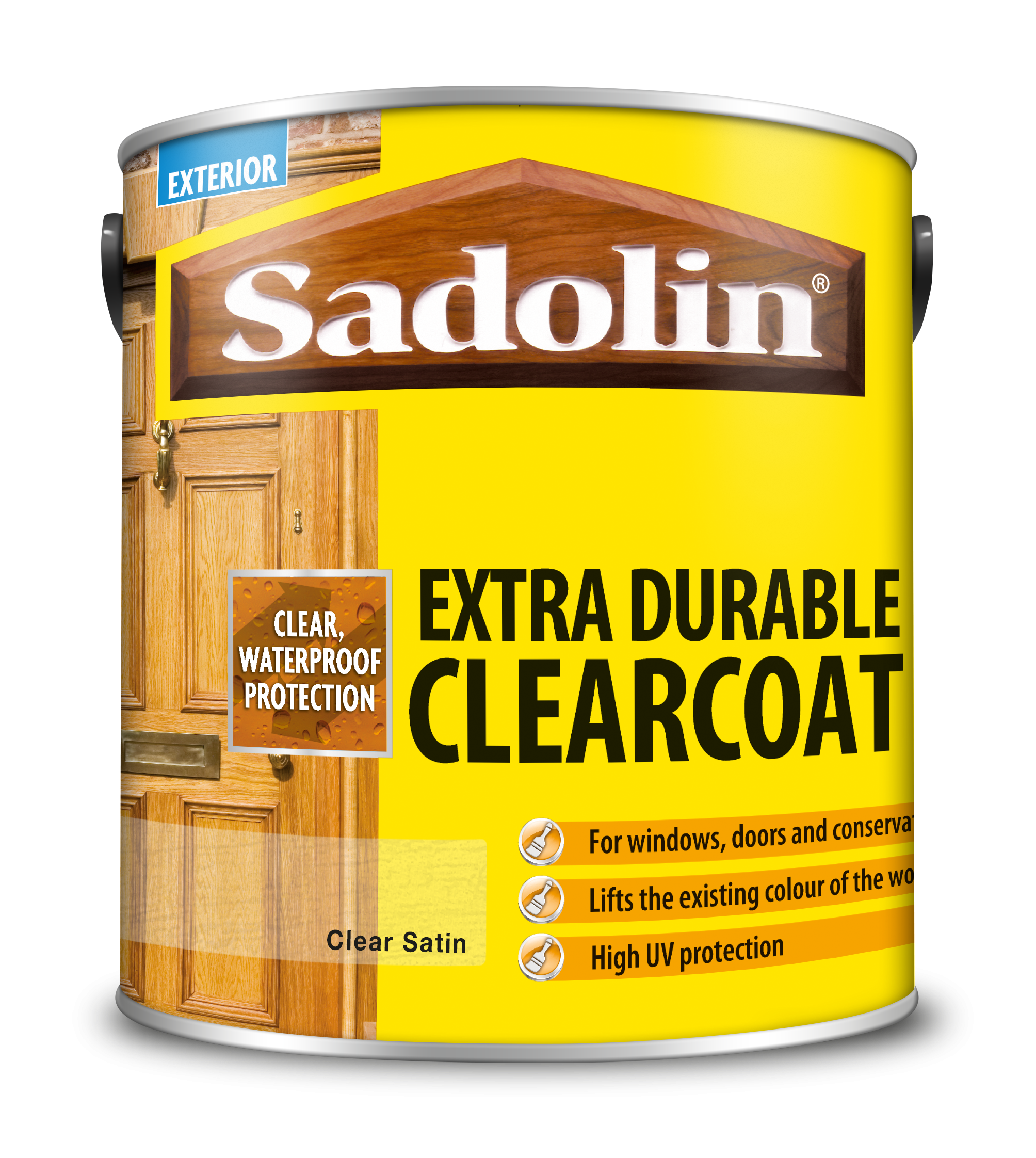 Sadolin Extra Durable Clearcoat Clear Satin 2.5L  5051842