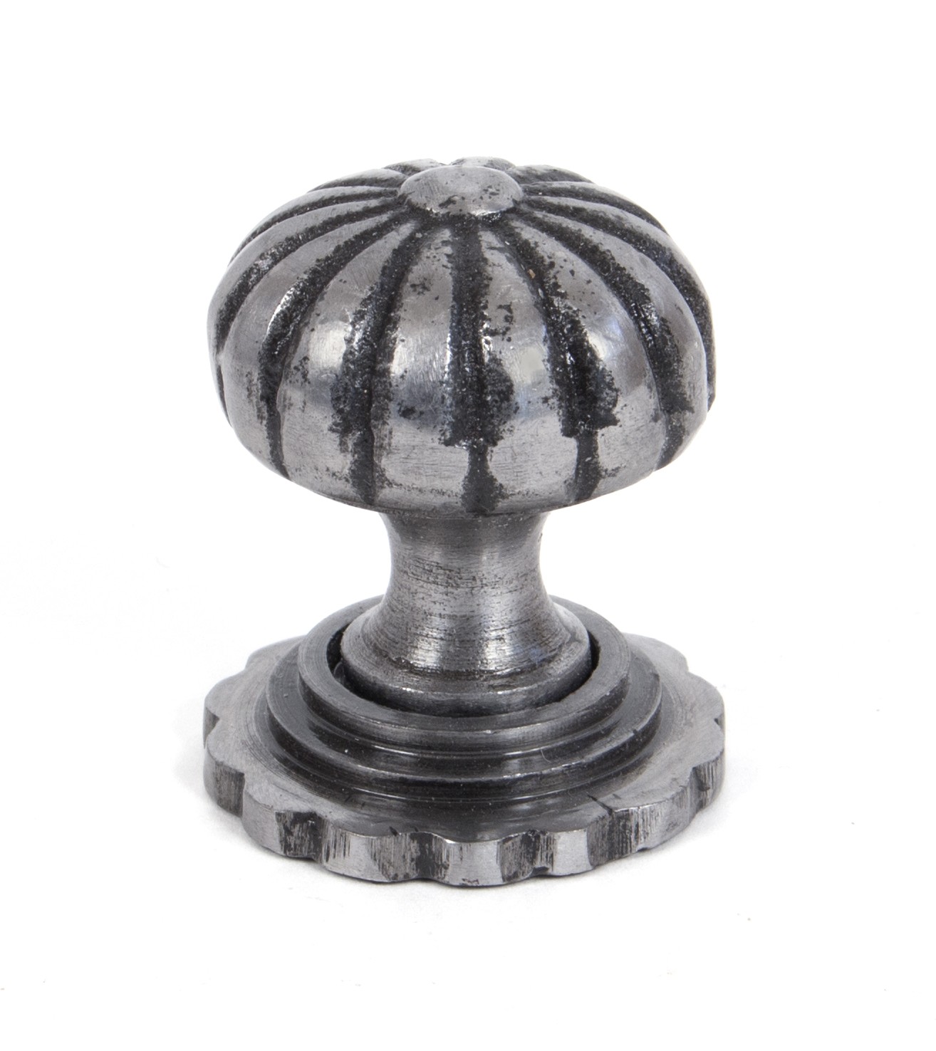 ANVIL - Natural Smooth Cabinet Knob (with base) - Large  Anvil83510