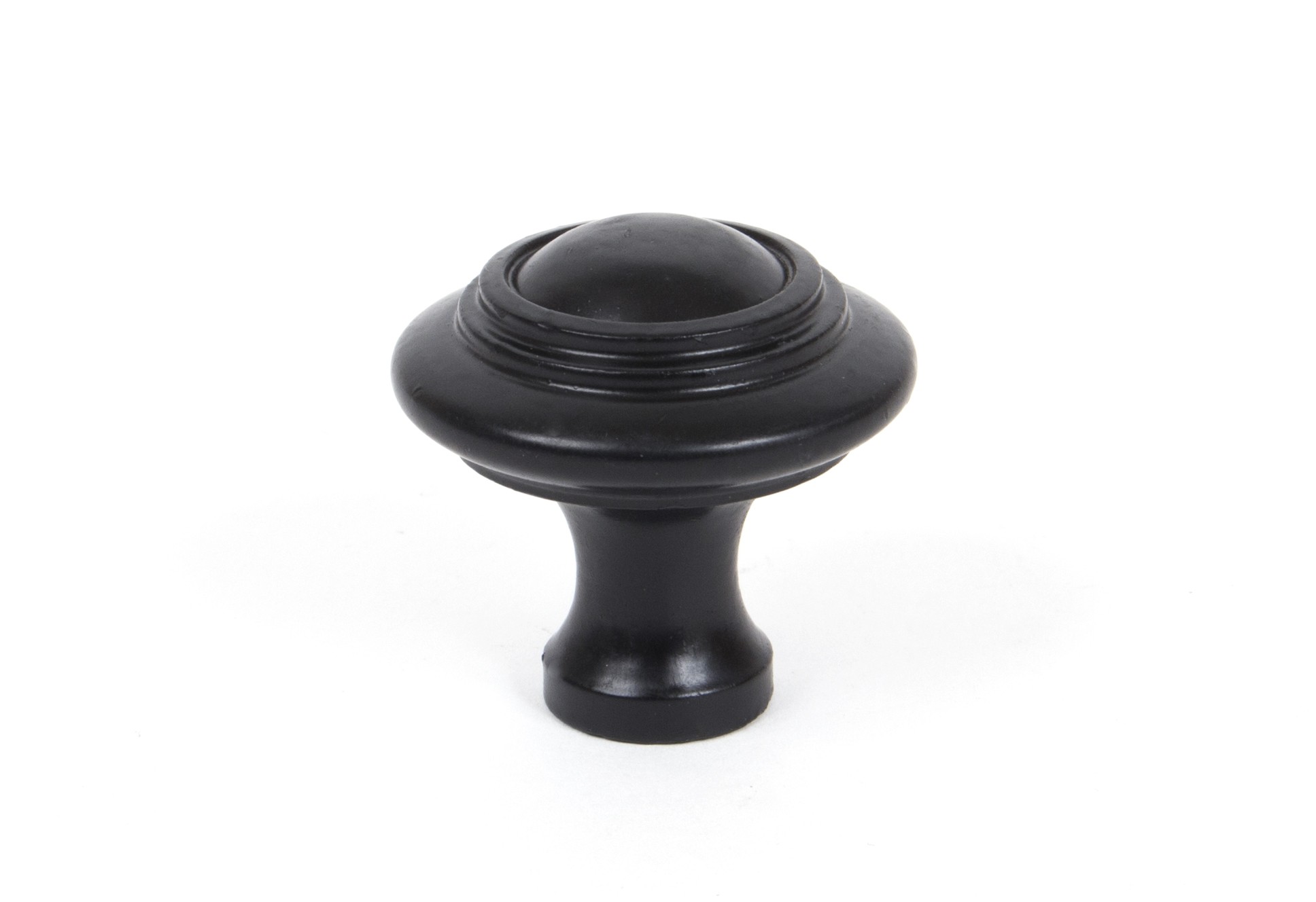 ANVIL - Black Cabinet Knob - Large  Anvil83513