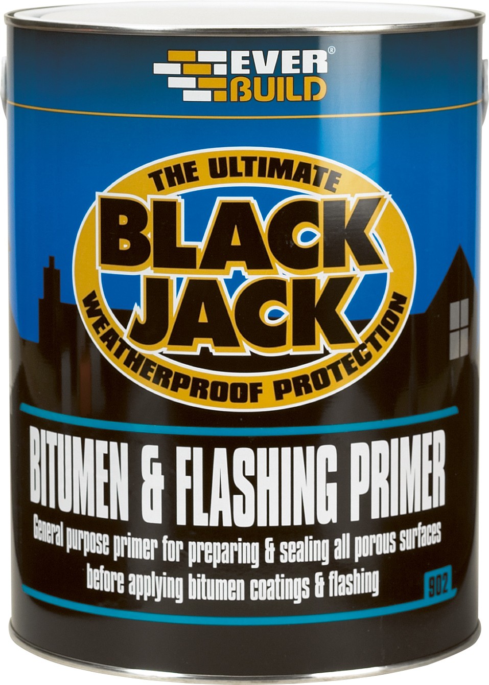 SikaEverbuild 902 Bitumen & Flash Primer 1L Black [SIK90201]