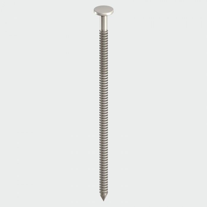 S/Steel ANNULAR Ringshank Nail 1KG 75 x3.75mm  TIMSSAR75B