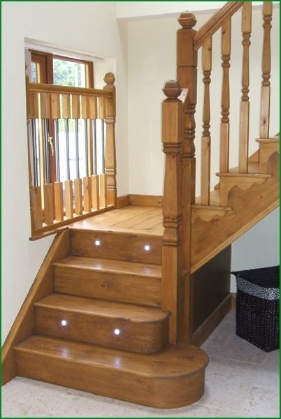 Pear Stairs - Berriew Provincial Softwood Staircase (17)