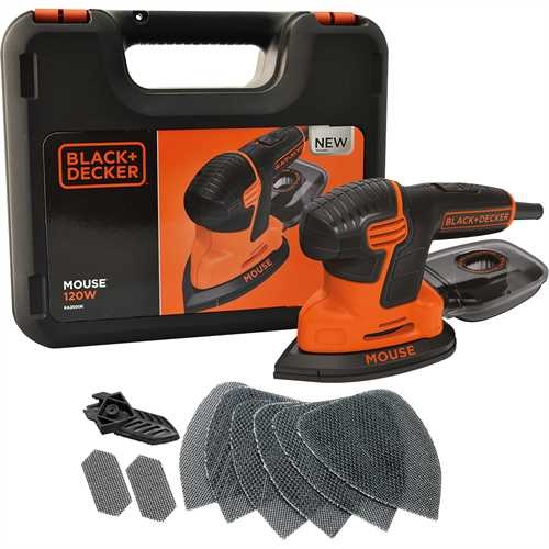 B/DECKER 240V KA2500K Compact Mouse Sander 120W Power Tool  :B/DKA2500K