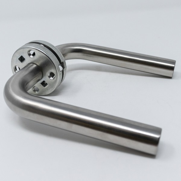 Door Handles BQ615 T003 STRAIGHT LVR STD R/ROSE 19MM SSS - LISBQ615