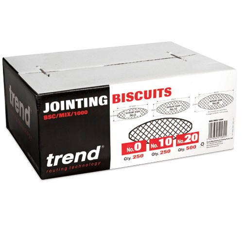 Trend BSC/MIX/1000  Biscuit mixed box 0 10&20 1000pcs   TRBSCMIX1000
