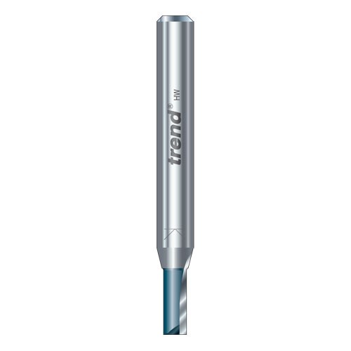 Trend C015X1/2TC  Two Flute Cutter 9.5mm diameter OL 76.5mm shank 1/2"  TRC015X12TC