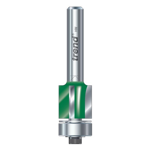 Trend C205X1/4TC  Bearing guided 3 flute trimmer 12.7 mm dia C  25mm   TRC205X14TC