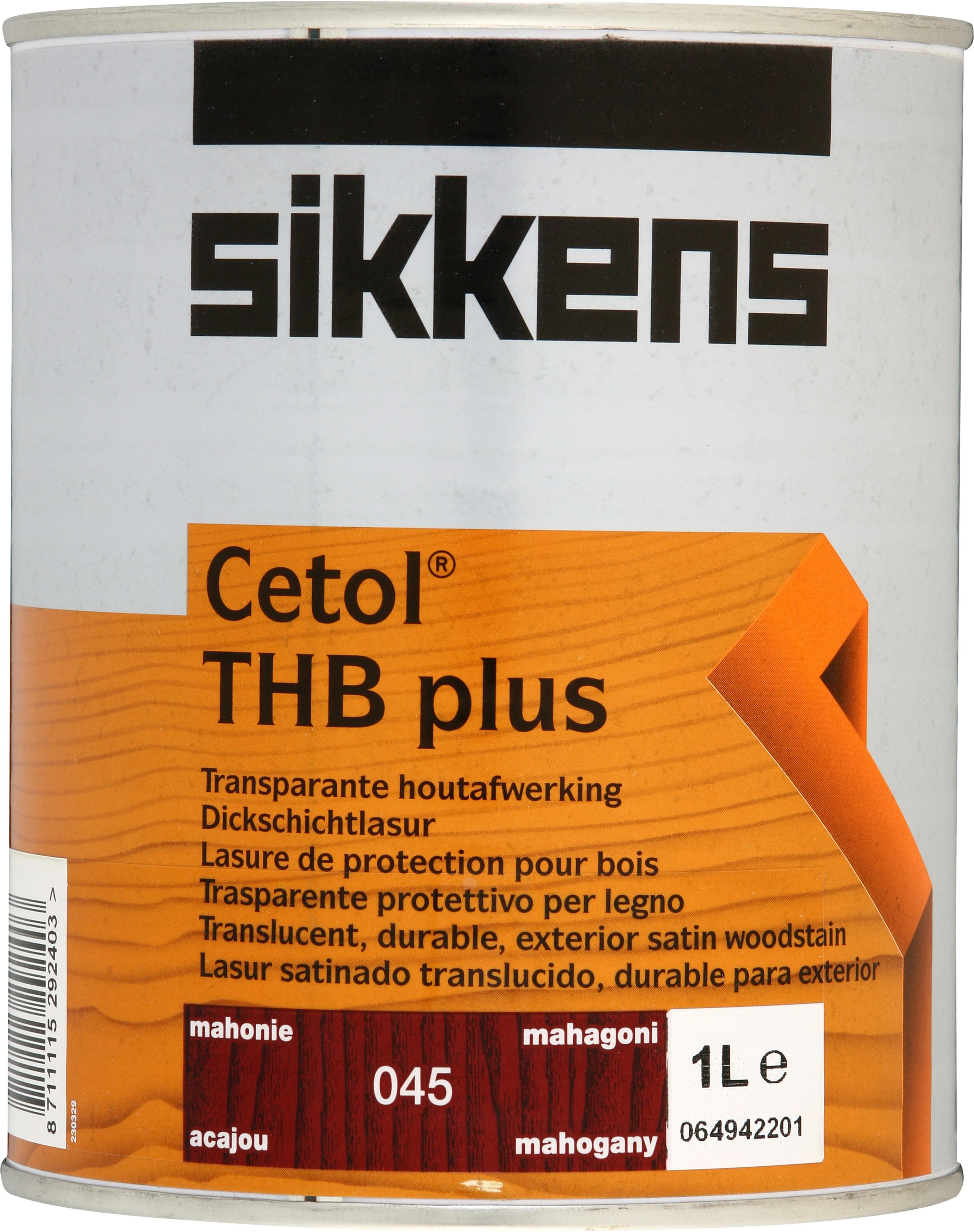 Sikkens Cetol THB Plus 2.5L Mahogany (SIK5087996)