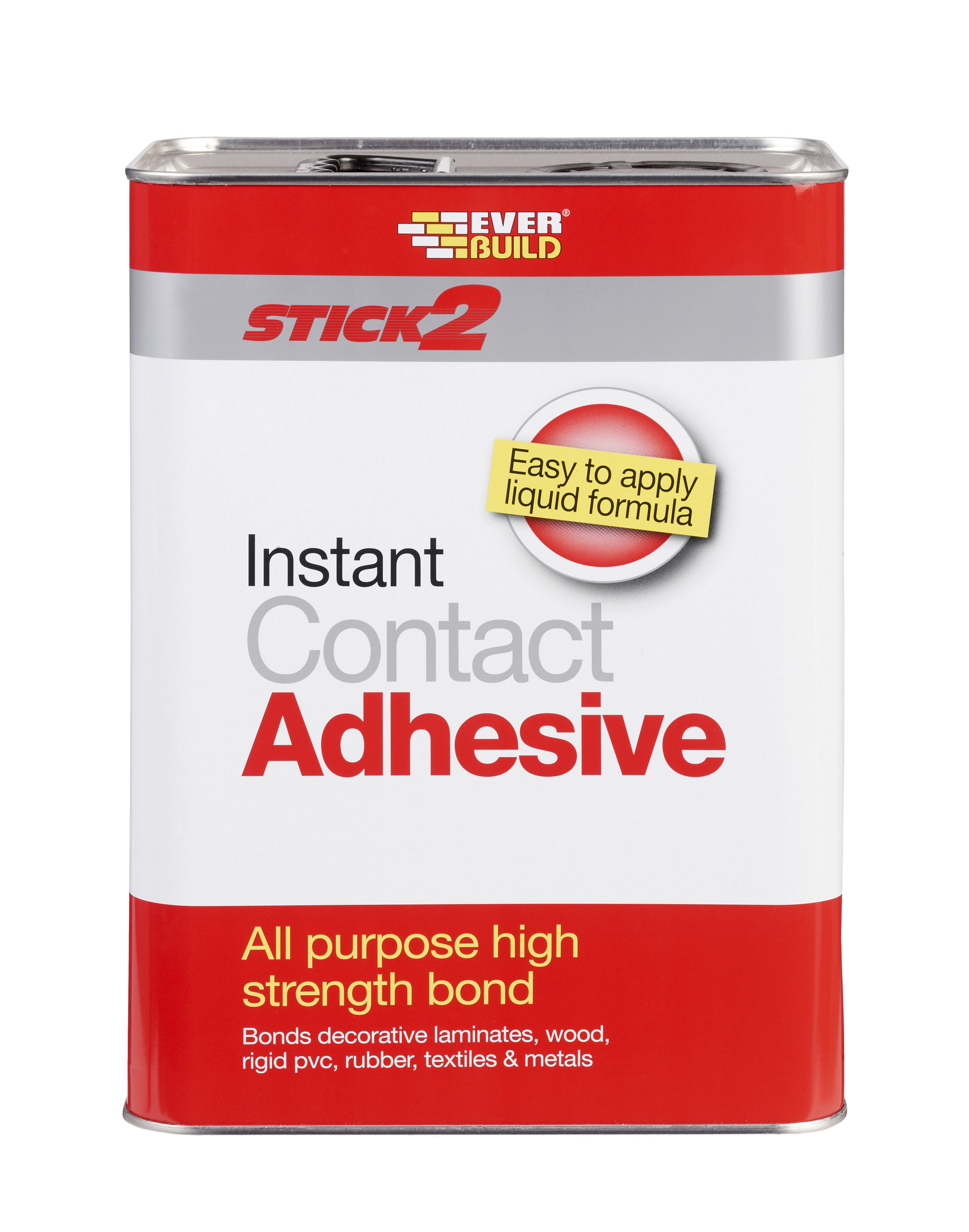 SikaEverbuild Stick2 All Purpose Contact Adhesive 5L Beige [EVBCONA5]
