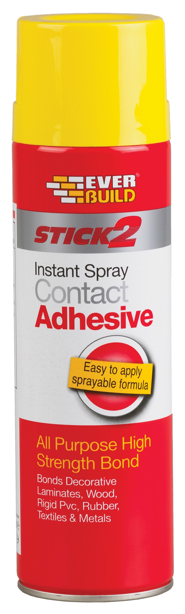 SikaEverbuild Stick2 Contact Spray Adhesive 500ml Beige [EVBCONSPRAY5]