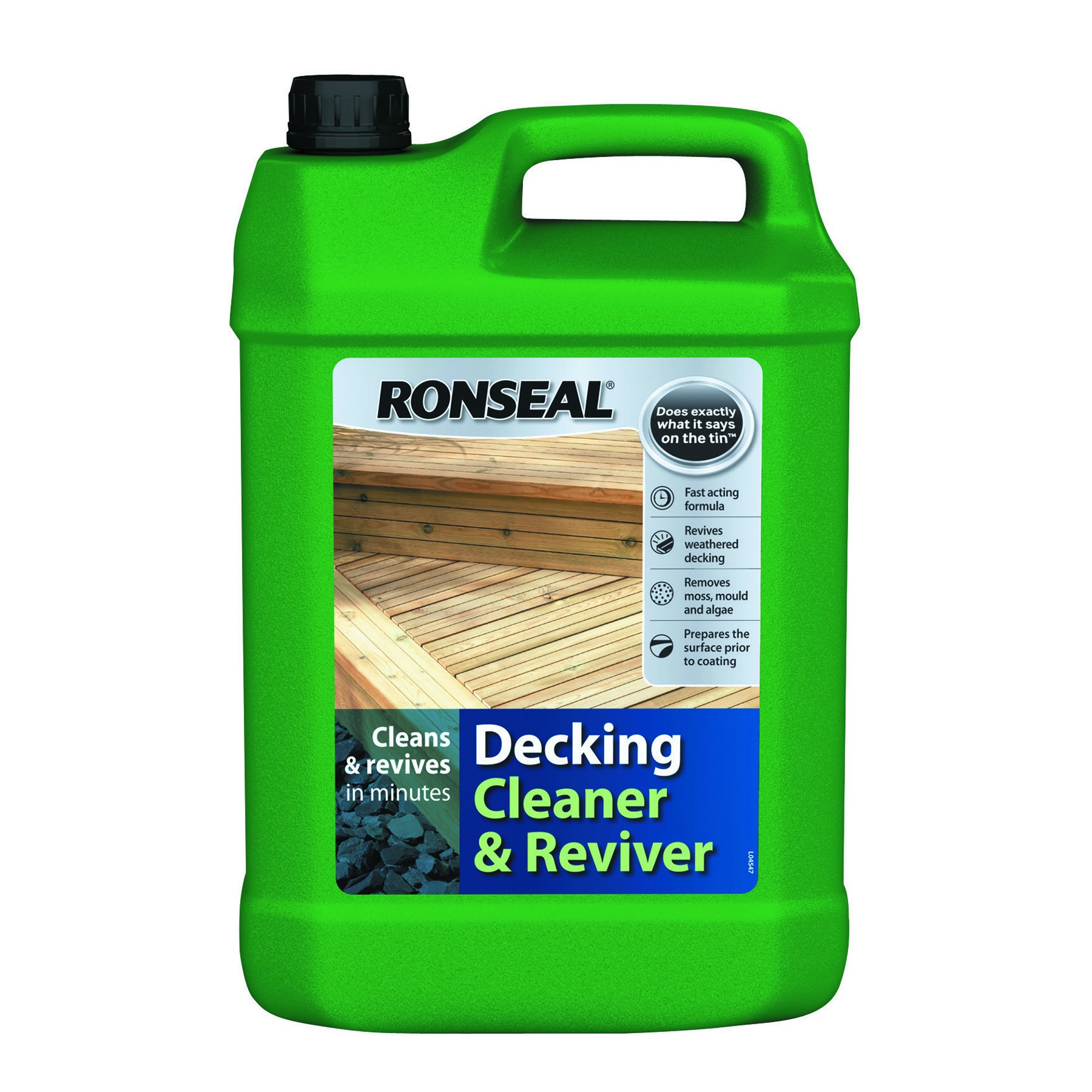Ronseal Decking Cleaner & Reviver 5L [RONS35903]
