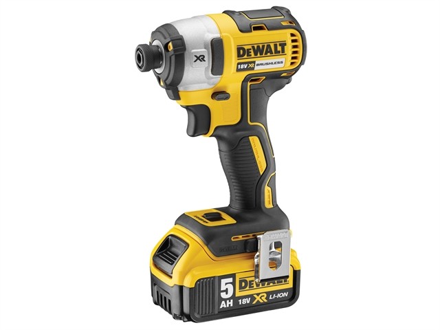 DeWalt DCF887P2 18v B/Less 3S Impact Driver 2x5Ah Power Tool  DEWDCF887P2GB