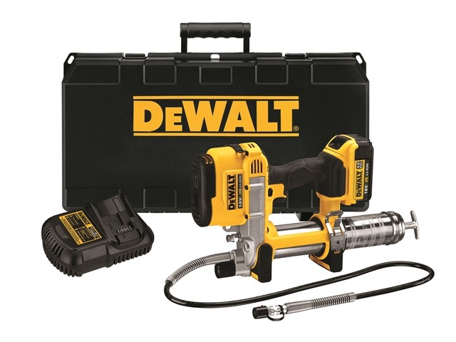 DeWalt 18V DCGG571M1 XR Grease Gun 1x4Ah Power Tool  DEWDCGG571M1