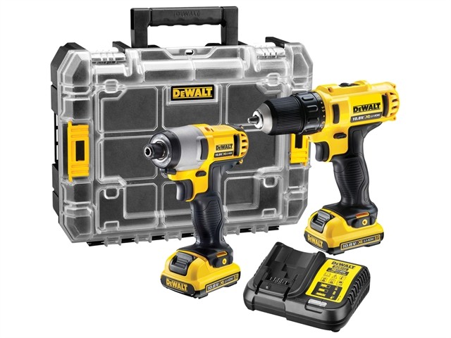 DeWalt 10.8V DCK211D2TD/Driver & Impact KIT 2x2Ah Power Tool  DEWDCK211D2T