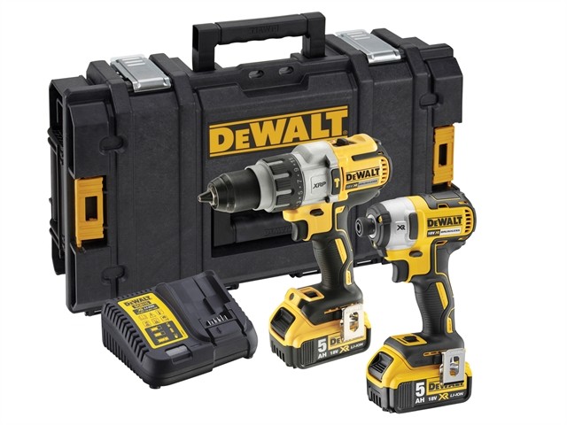 DEWALT 18V DCK276P2 XRP Prem Twin Pack 2x5AH Power Tool  DEWDCK276P2