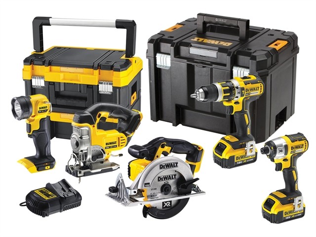 DeWalt 18V DCK550M3T Brushless XR 5pc Kit 3x4Ah Power Tool  DEWDCK550M3T