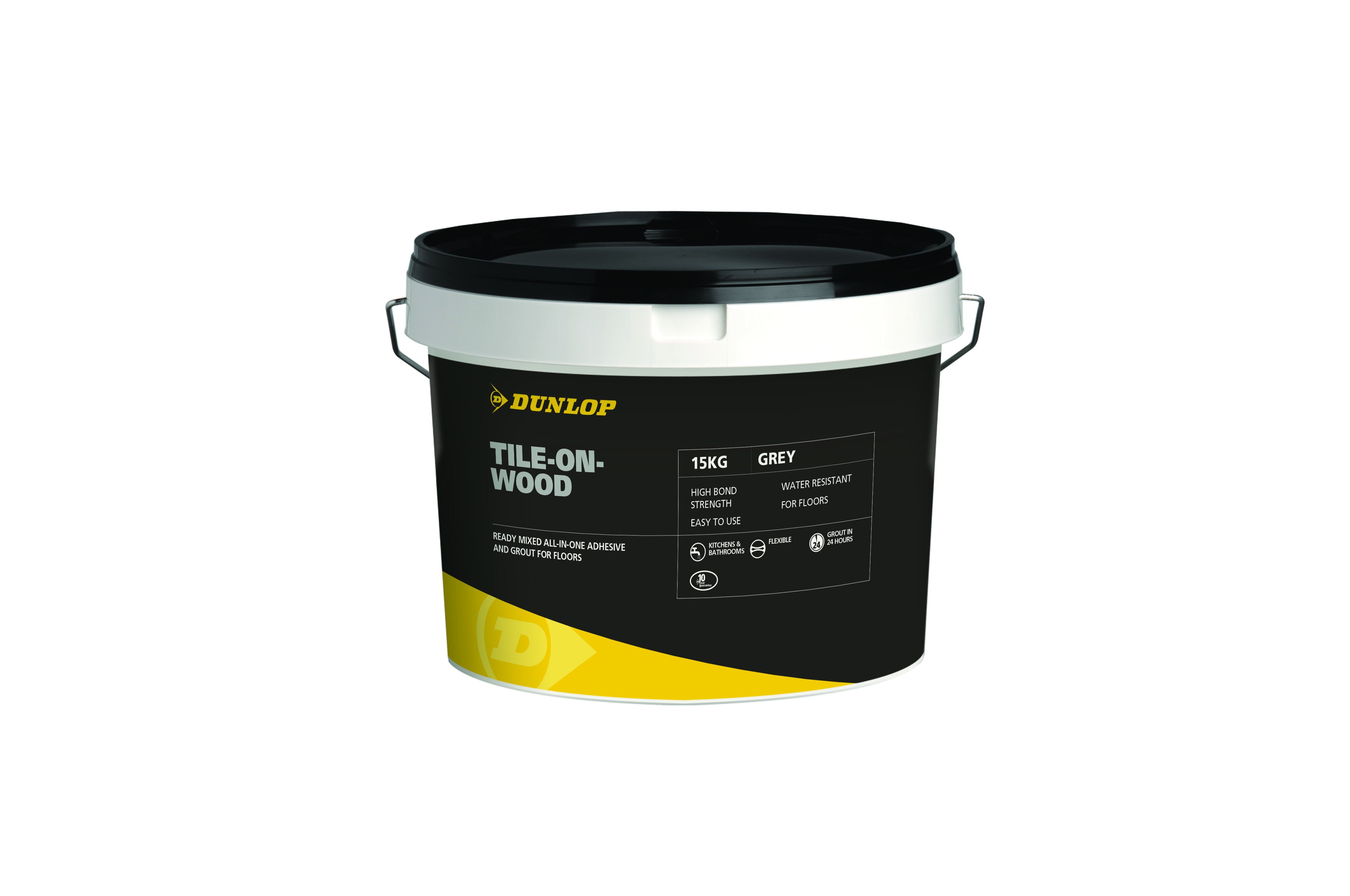 DUNLOP TILE-ON-WOOD GREY 15KG [DUN18628]