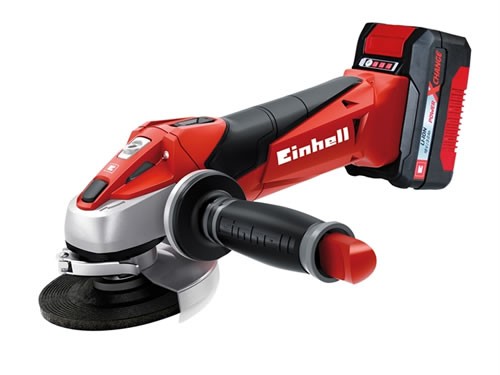 EINHELL TE-AG 18LIK PowerX Angle Grinder 1x3Ah Power Tool  :EINTEAG18LIK