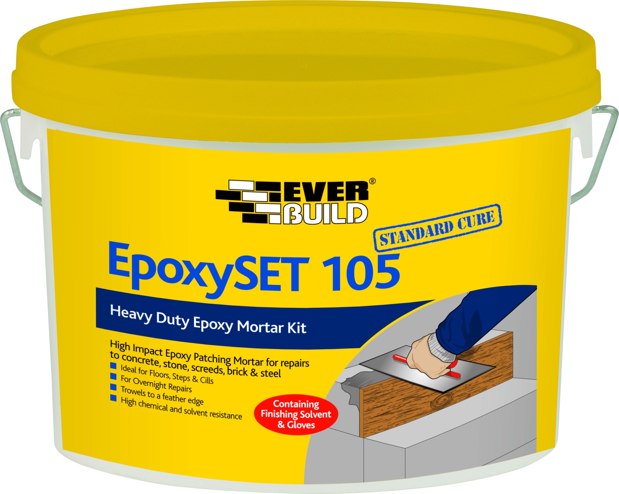 SikaEverbuild 105 Epoxyset Standard Cure 4kg Grey [SIKEPOX1054]