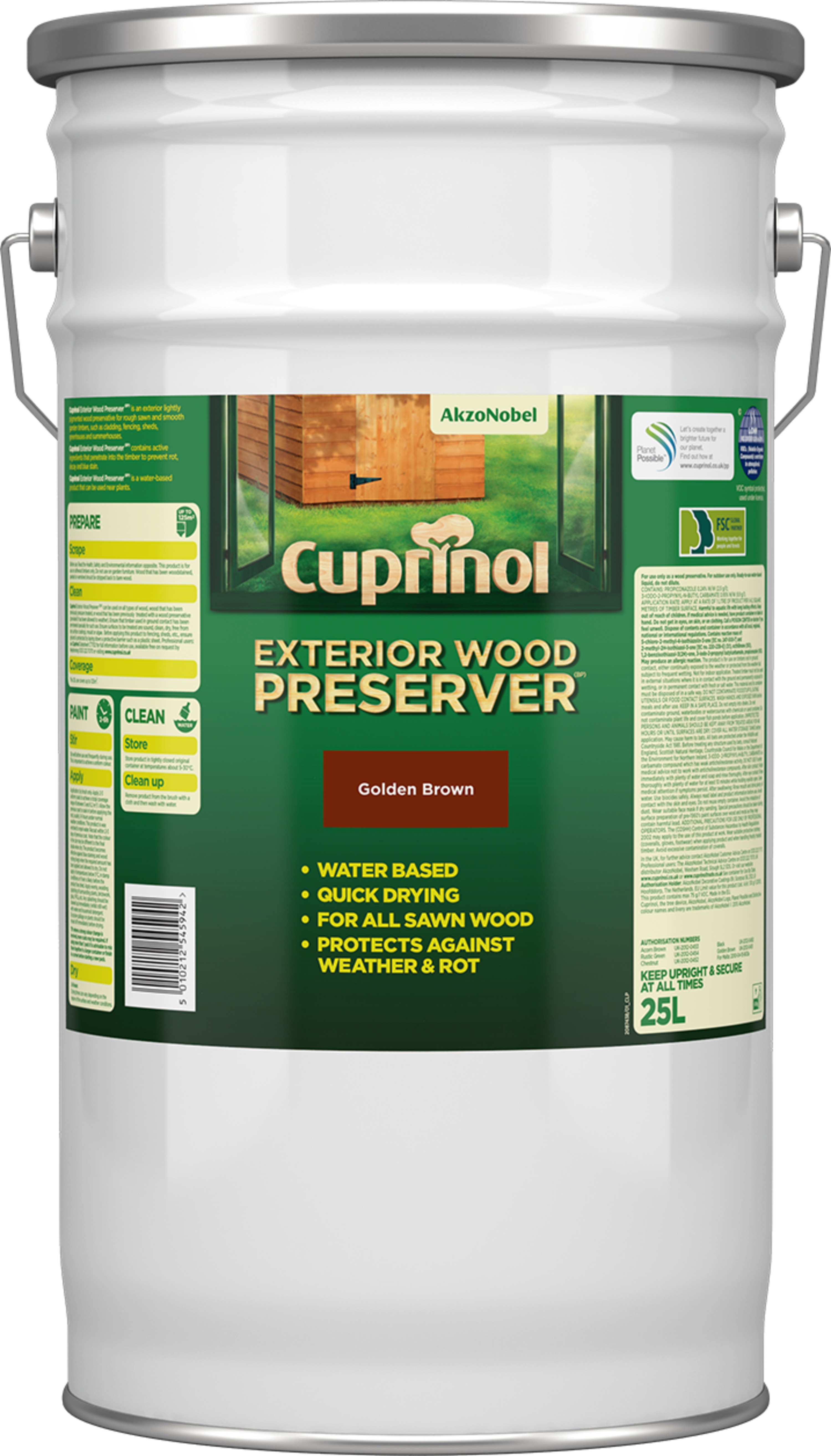 Cuprinol Wood Preserver Clear 5 Litre Wood Treatment Dwnye