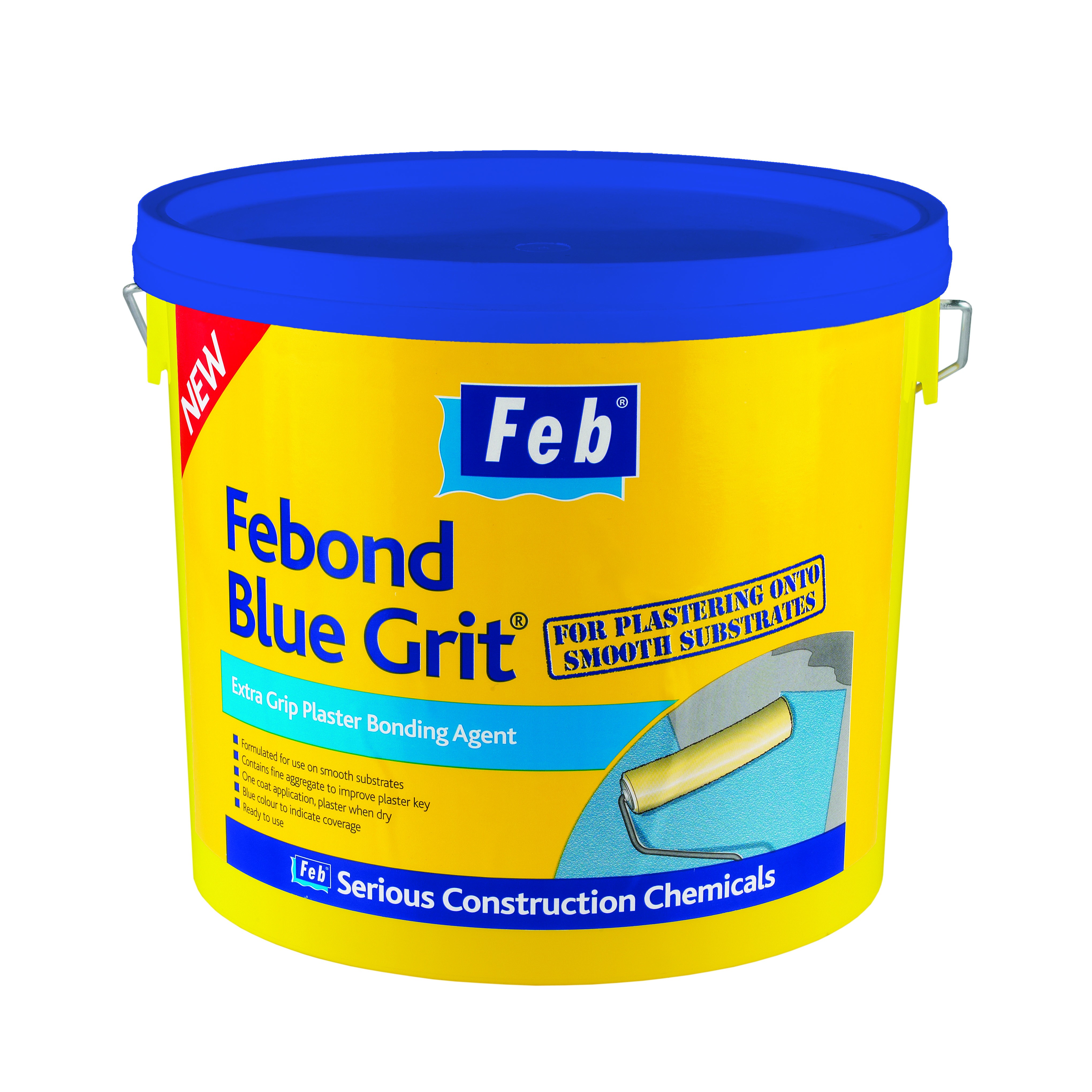 SikaEverbuild Febond Blue Grit 5L [EVBFBBLUE5]