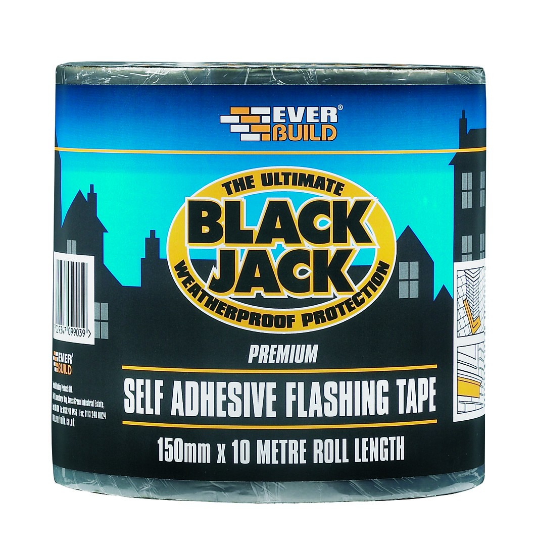SikaEverbuild Black Jack Flashing Trade 100mm x10m [SIKFLAS100]