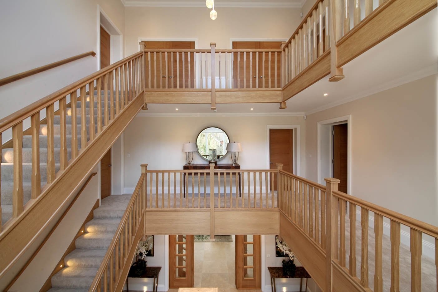 Pear Stairs - Maple House Straight Staircase (608)