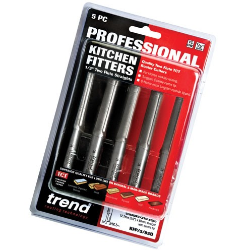 Trend KFP/3/83D  Kitchen fitters pack 3/83D x 5 pieces   TRKFP383D