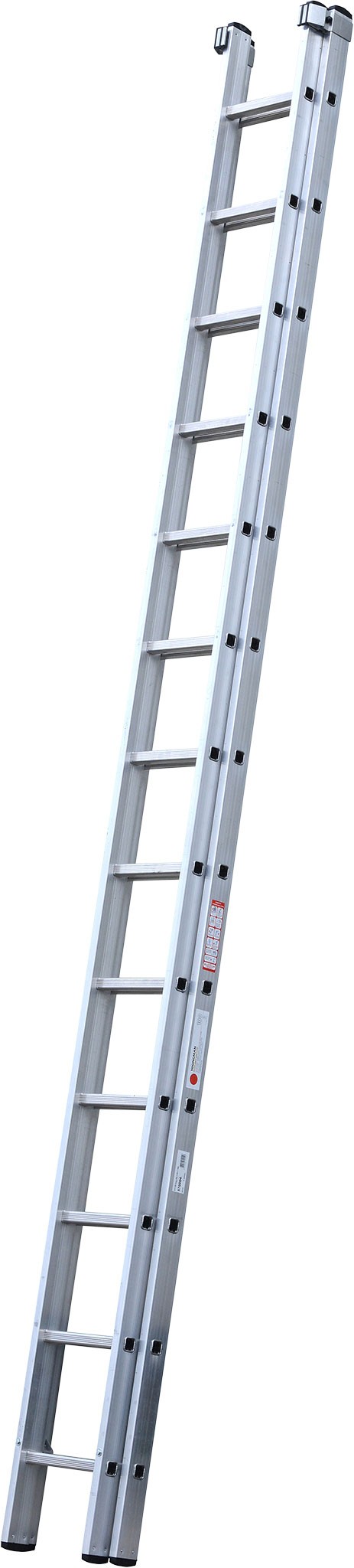 YOUNGMAN 570004 DIY100 3.95M 2 SECTION ALUMINIUM LADDER [MLRATDR]  MLRATDR