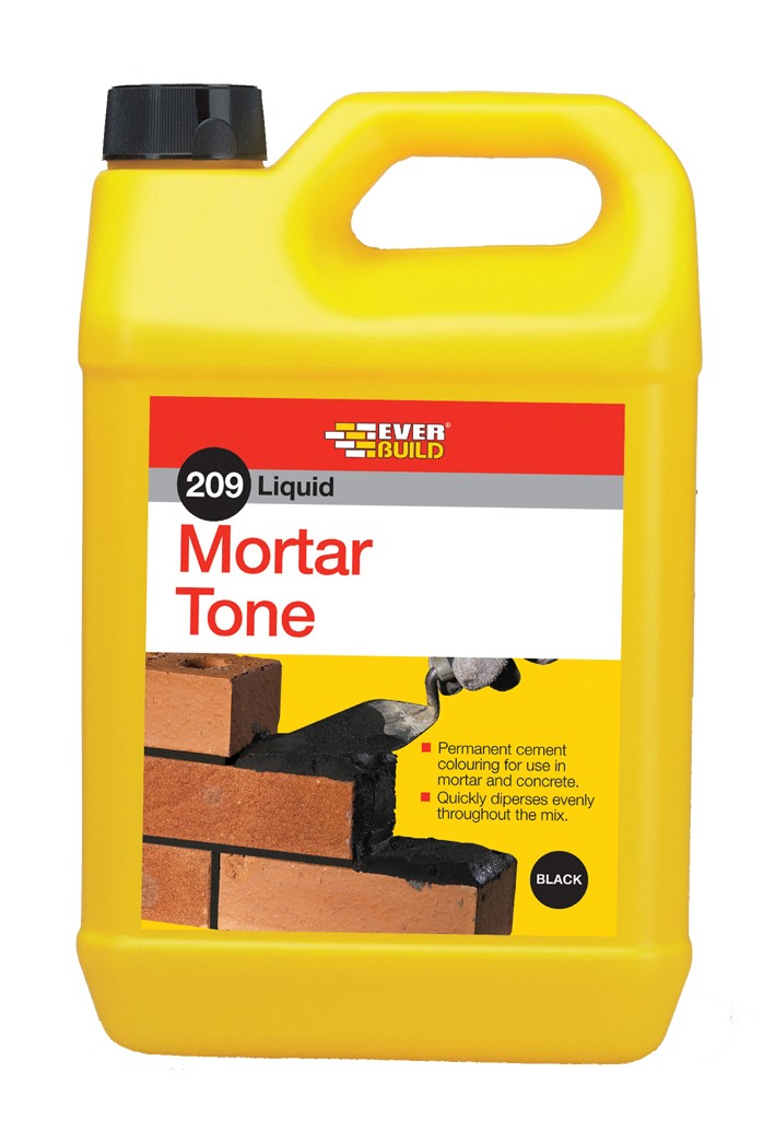 SikaEverbuild 209 Liquid Mortar Tone Black 1L [EVLMTBK1]