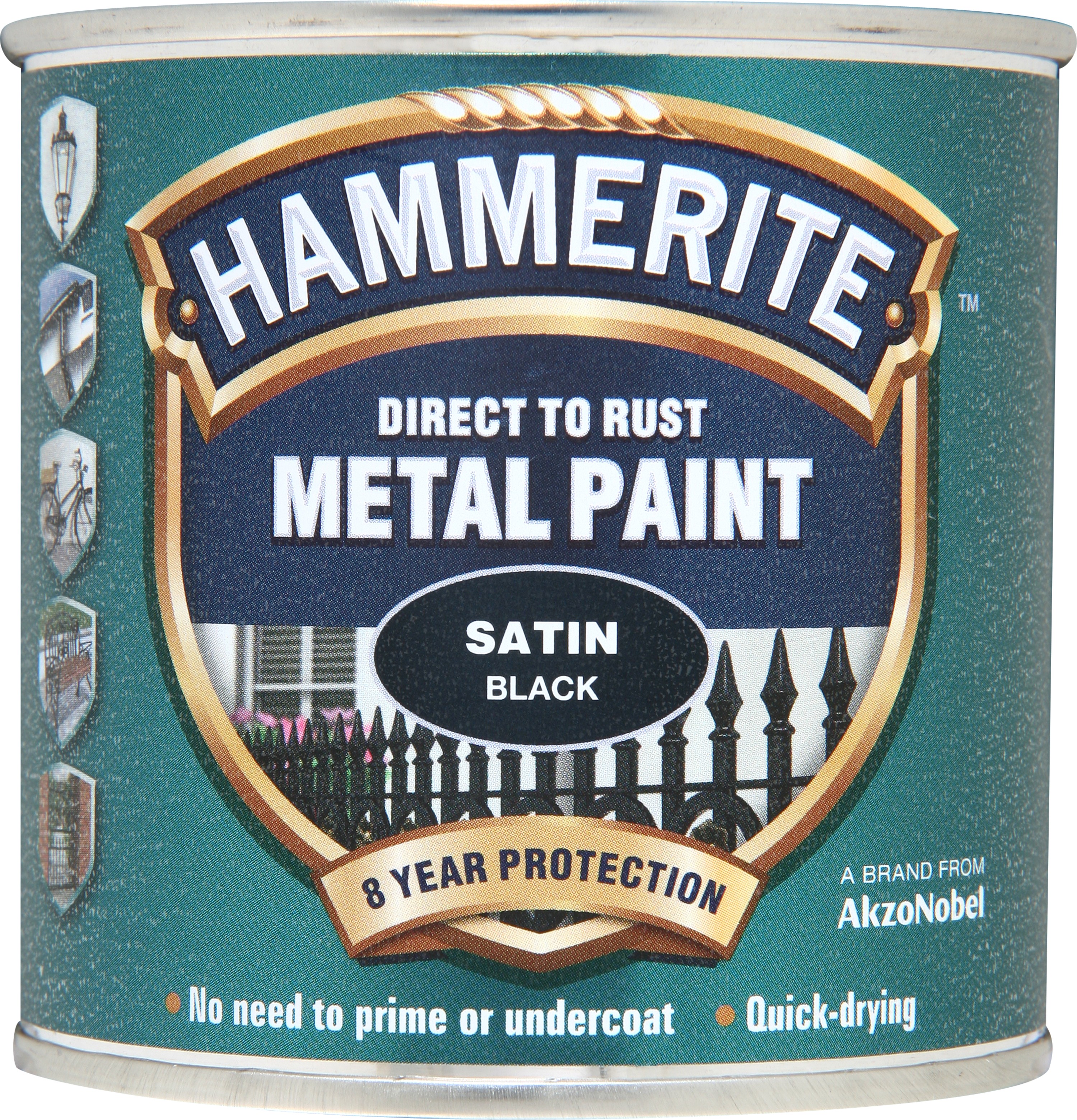 Hammerite Metal Paint Satin 750ml White (ICIH5092886)