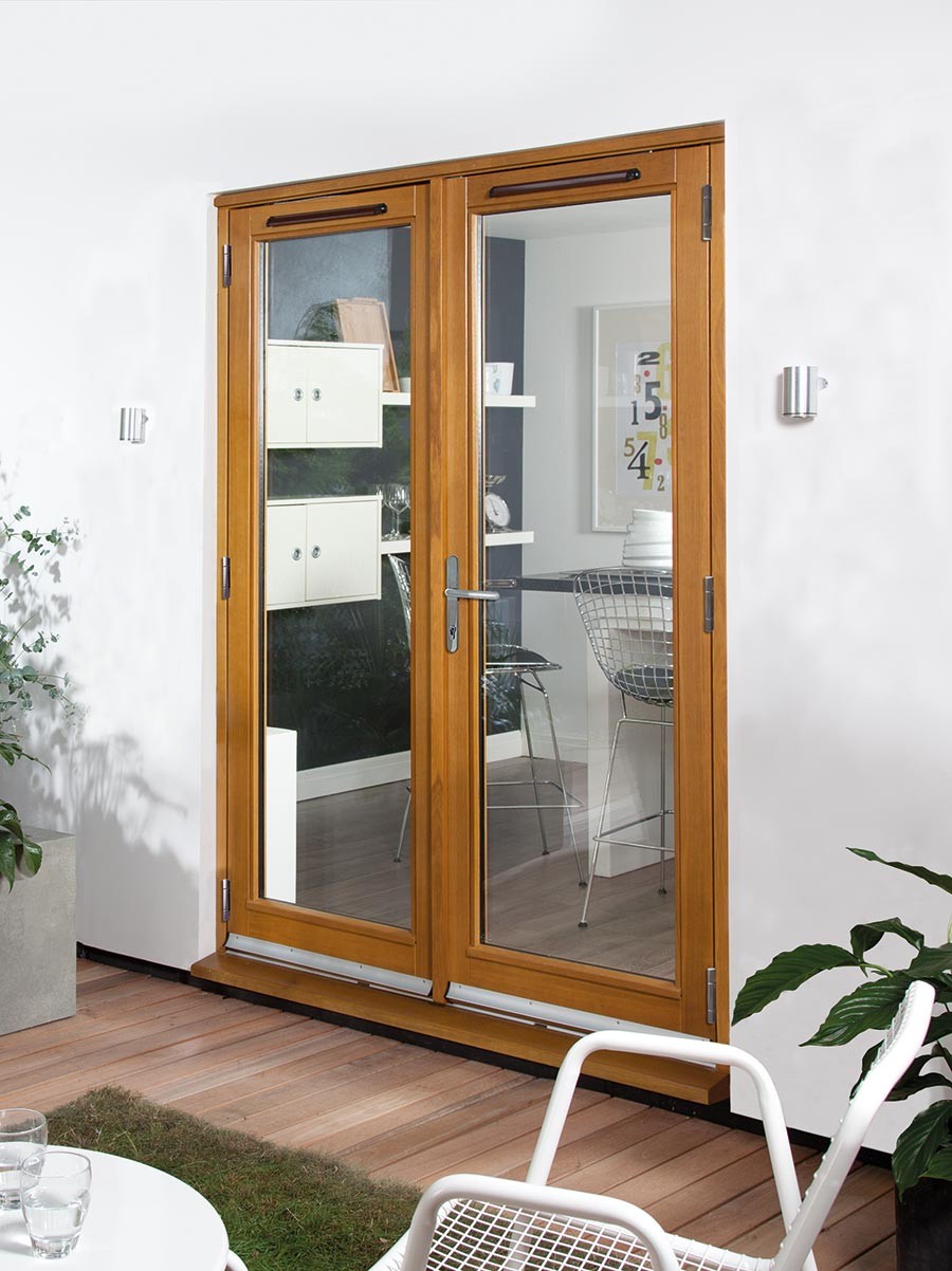 Jeldwen Oak Canberra French Doors