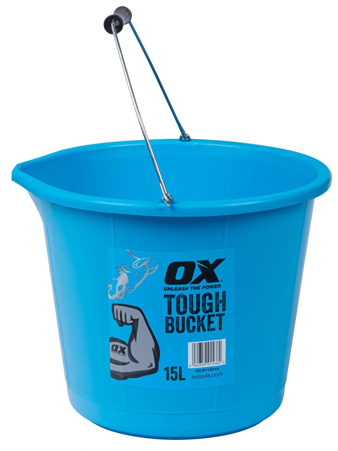 OX TOOLS - OX Pro Tough 15L Bucket  HILOXP112315