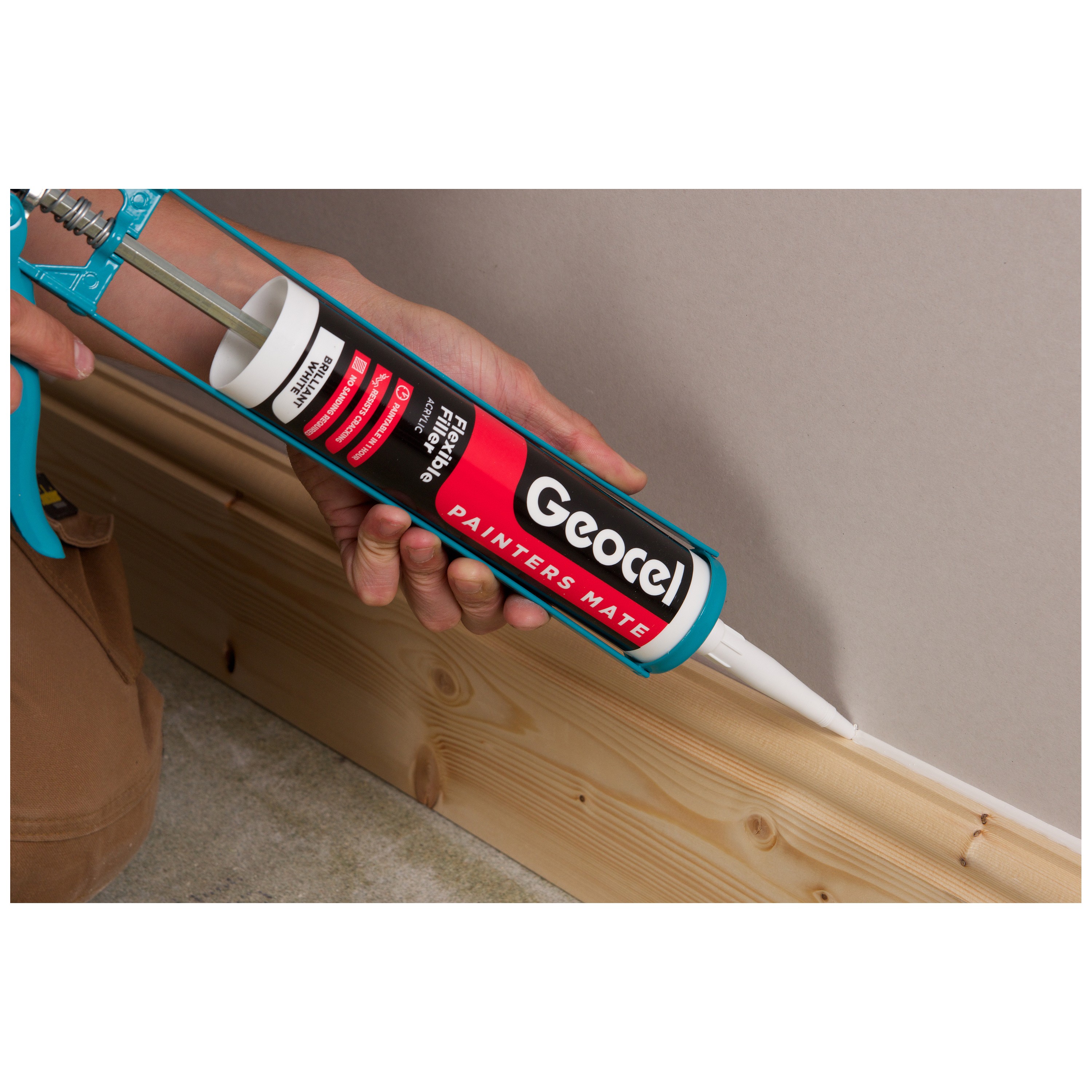 Geocel Painters Mate Flexible Filler 310ml Magnolia [GEOPMMA]