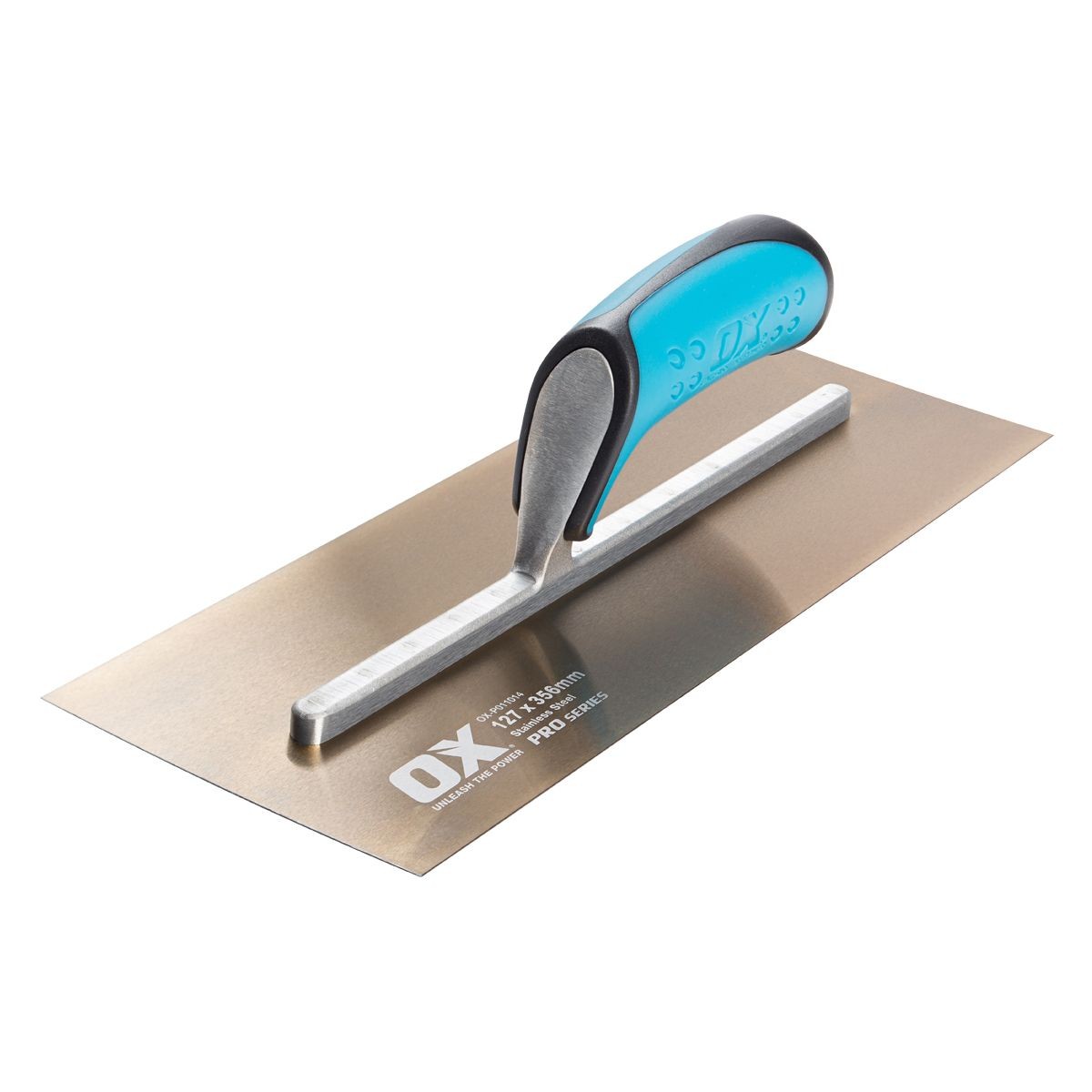 OX TOOLS - OX Pro S STEEL Plasterers Trowel -127 x356mm  HILOXP011014